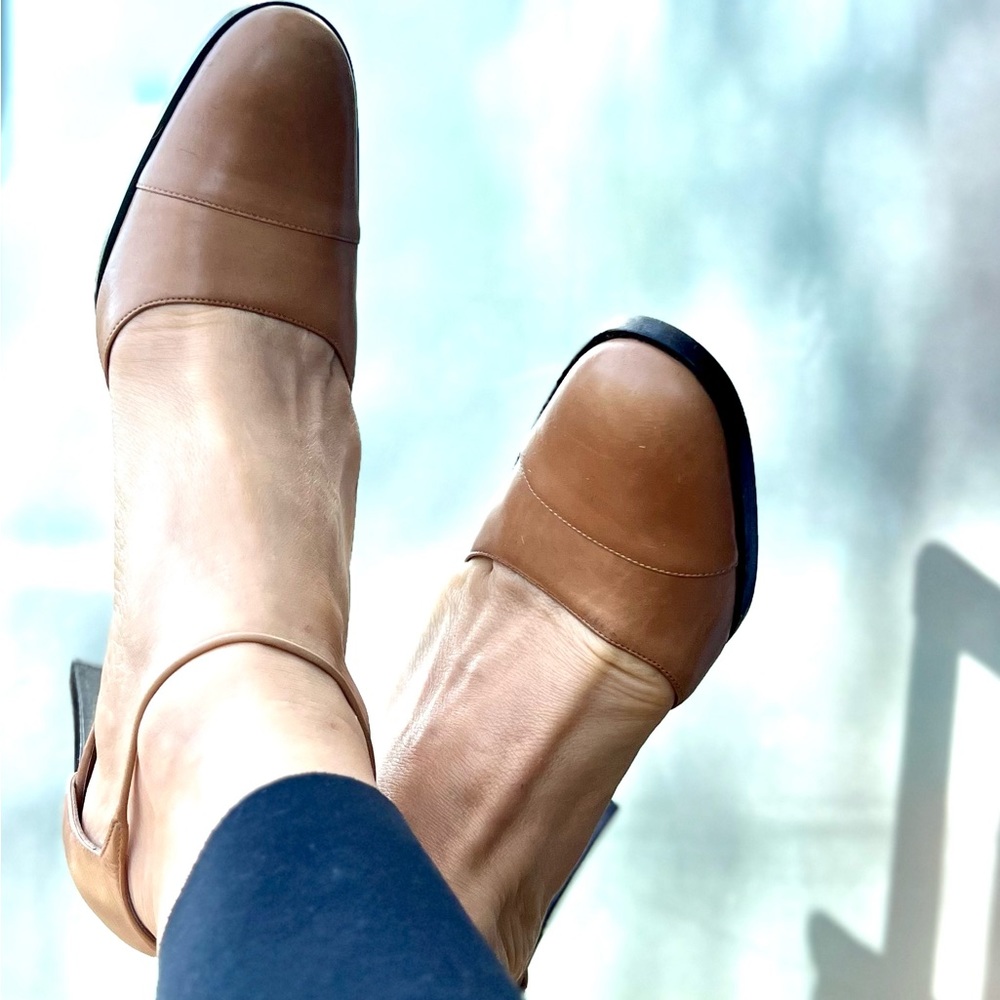Beautiful GUCCI vintage heel leather shoes size 7